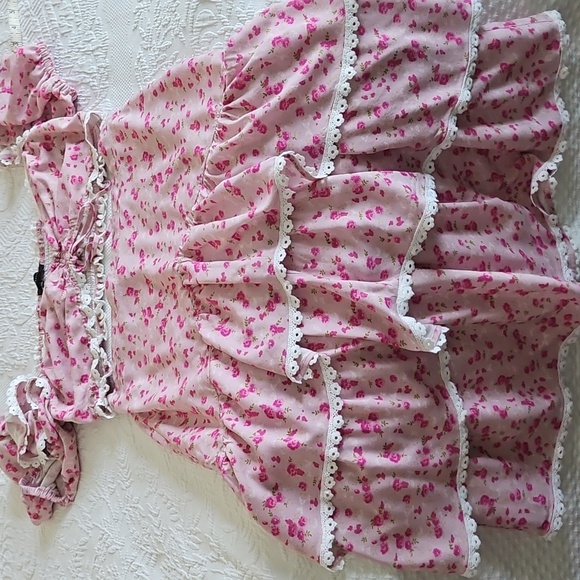 Majorelle Revolve Clothing Carly Top SIZE L and midi Skirt SIZE M Set - Picture 11 of 14